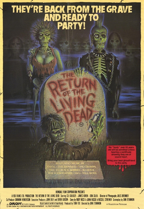 El Regreso de los Muertos Vivientes (1985)